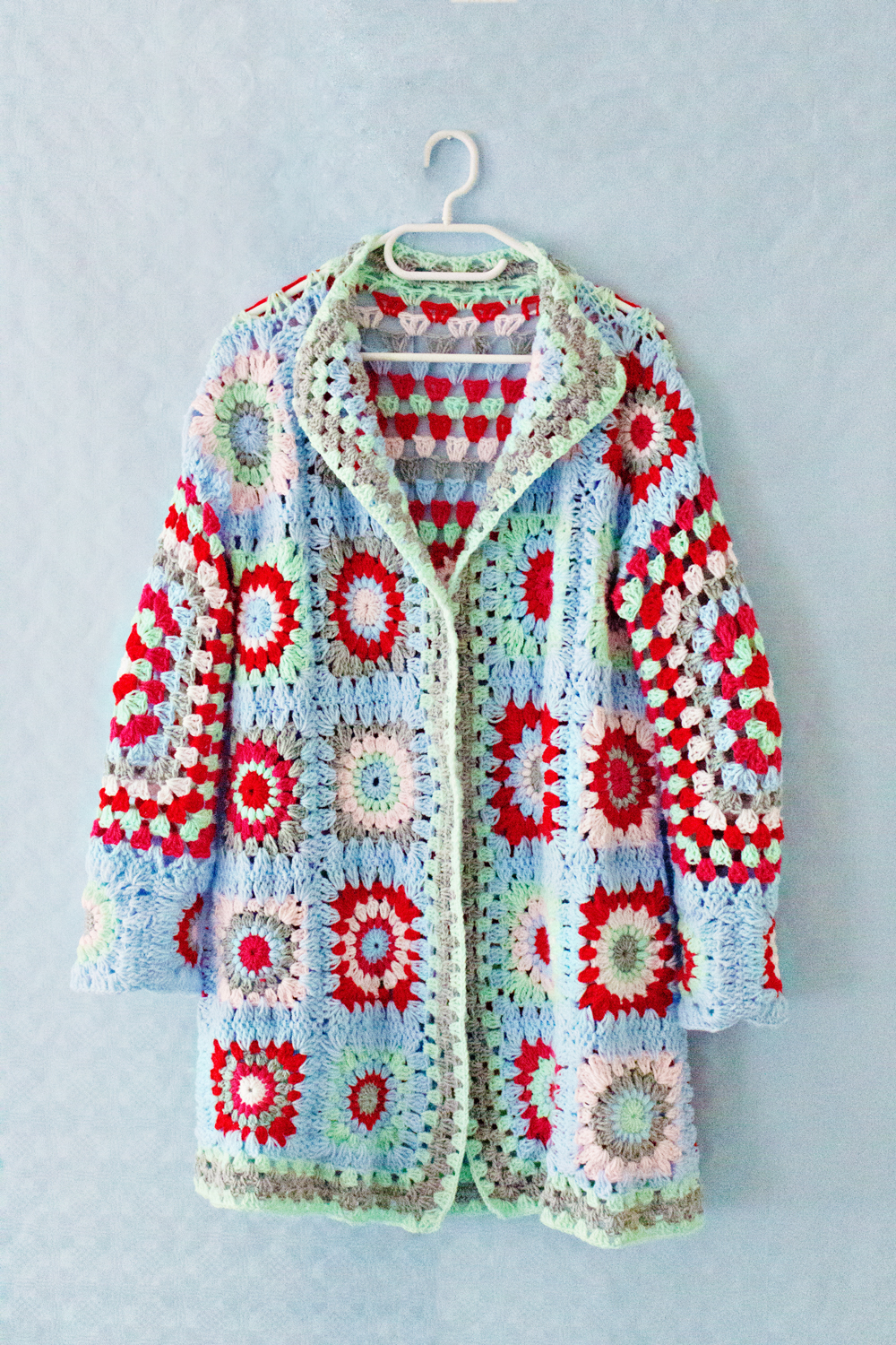 CROCHET DIY Granny Square Sweater