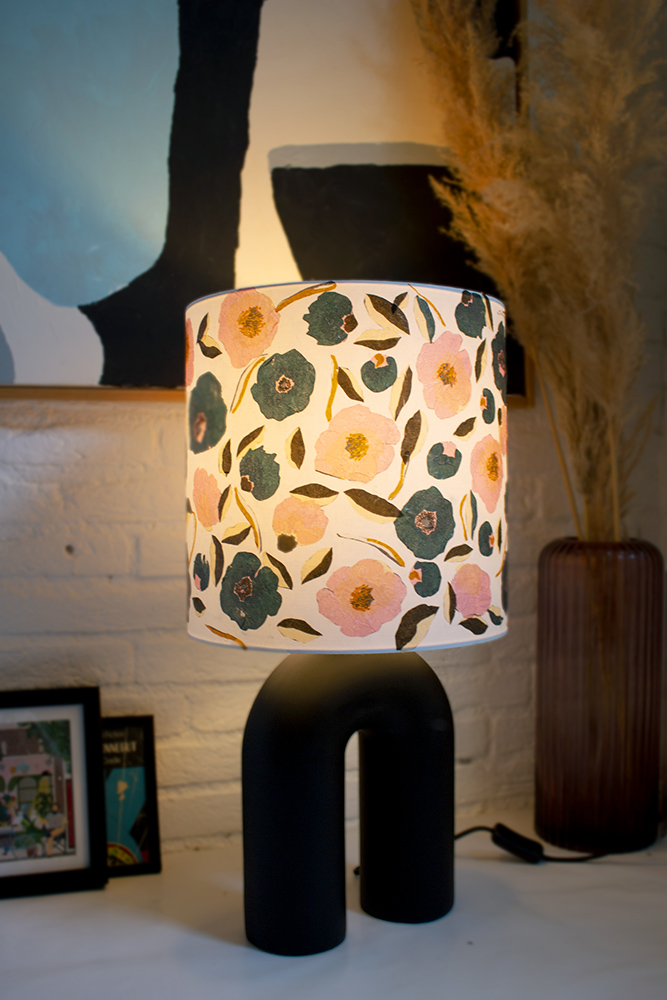 DIY Decoupage Lampshade